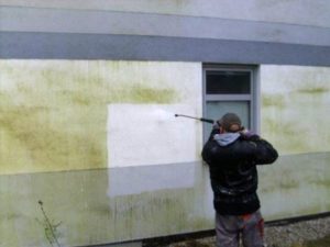 Čištění fasád